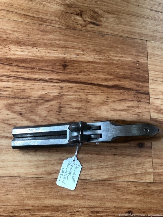 Double Barrel Percussion Pistol -img-5