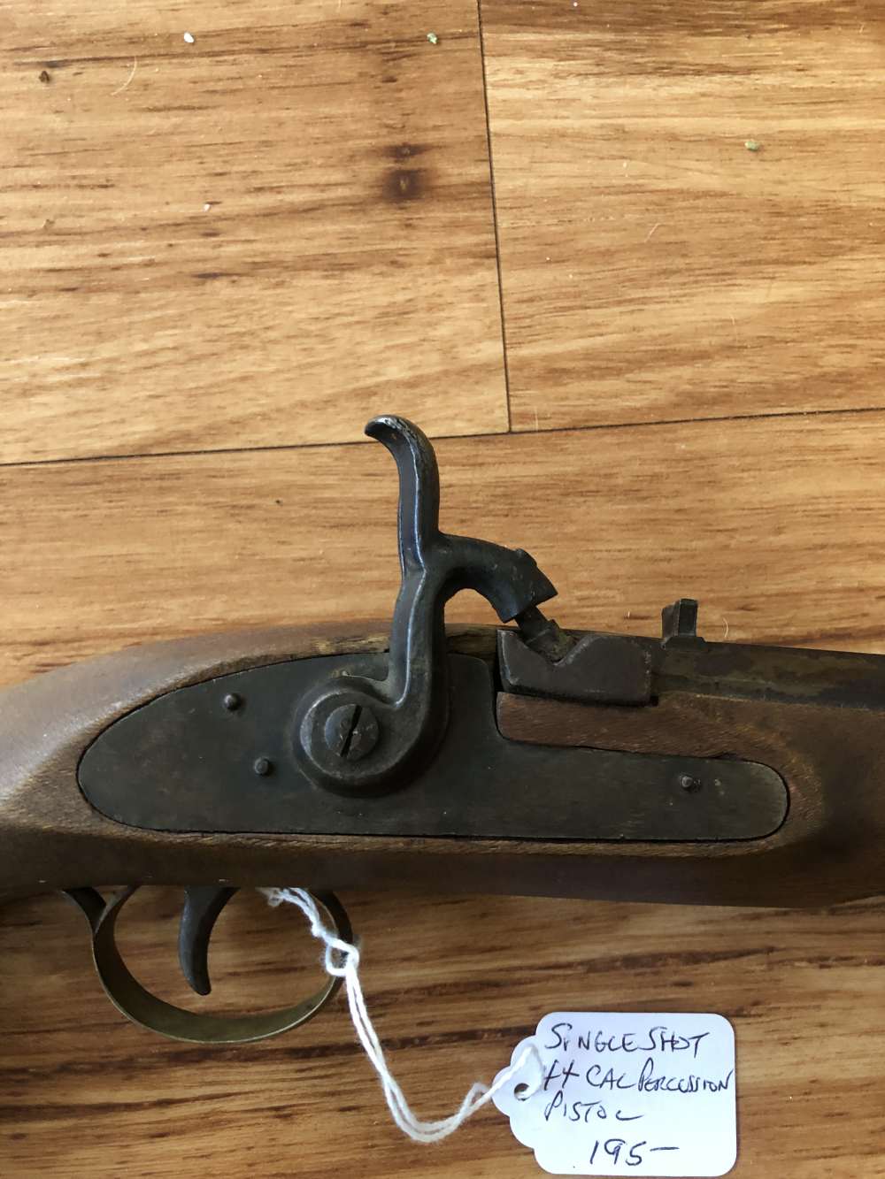 Single Shot 44 Caliber Spanish Percussion Pistol ?? -img-1