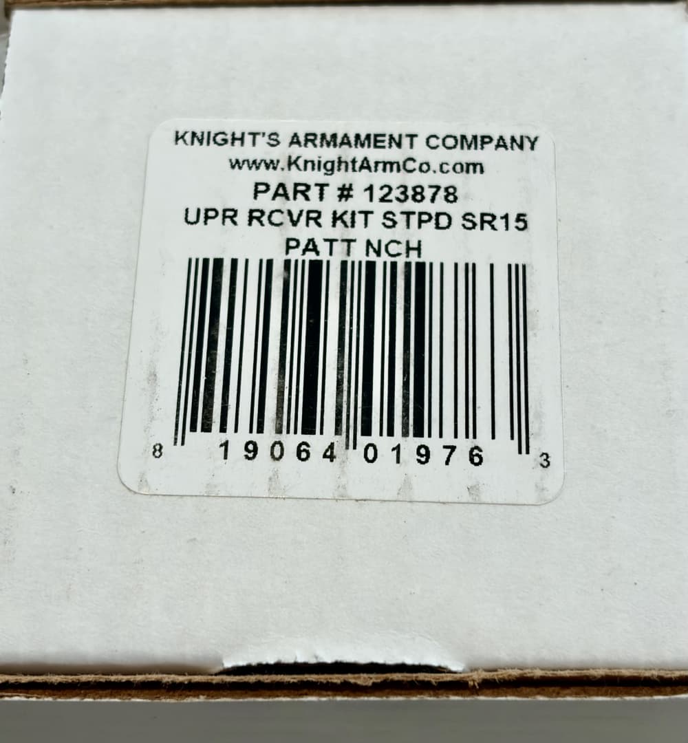 Knight’s Armament Company (KAC) AR15 Type SR15 Notched Upper Receiver - NEW-img-5