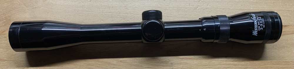 Vintage Western Field 3x9 Wide Angle Waterproof Scope-img-0