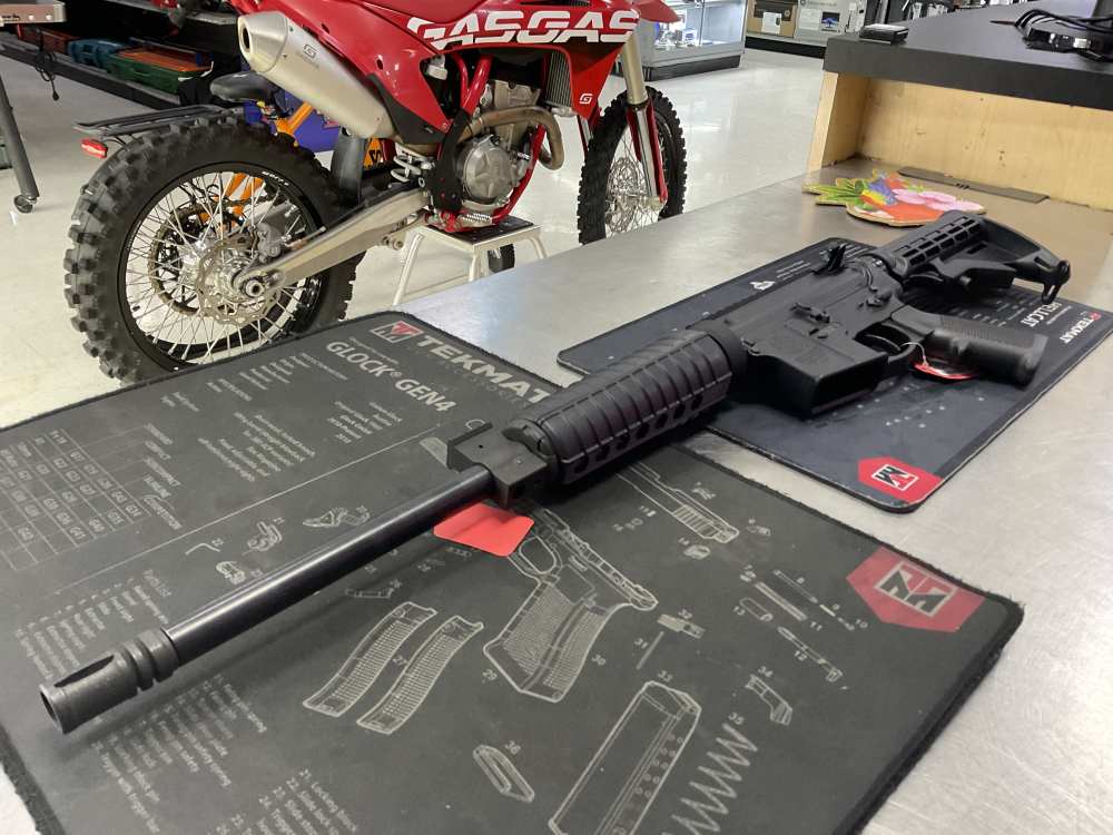 Smith & Wesson M&P-15 sport II 16” 5.56/223 RIFLE NO MAGAZINE -img-0
