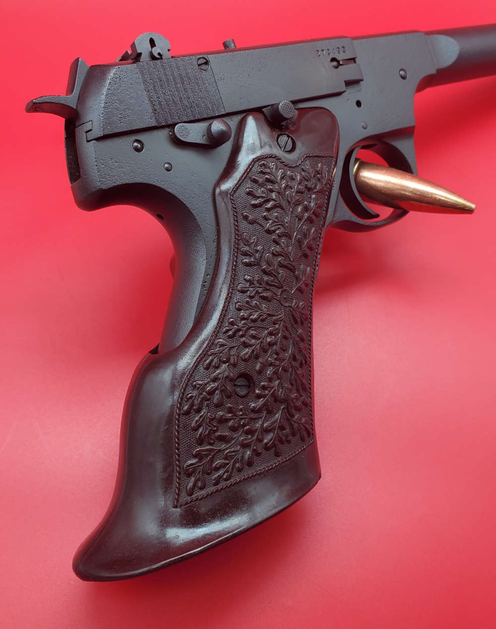 Vintage High Standard H-D Military .22LR – Refinished – Fair-img-17