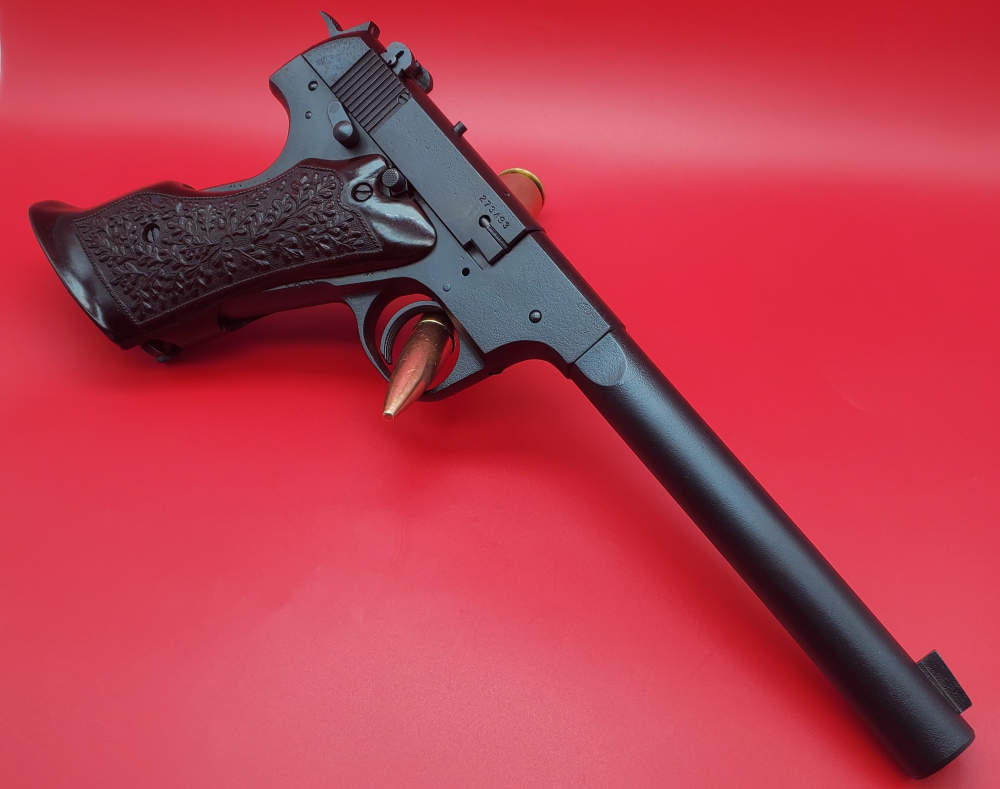 Vintage High Standard H-D Military .22LR – Refinished – Fair-img-10