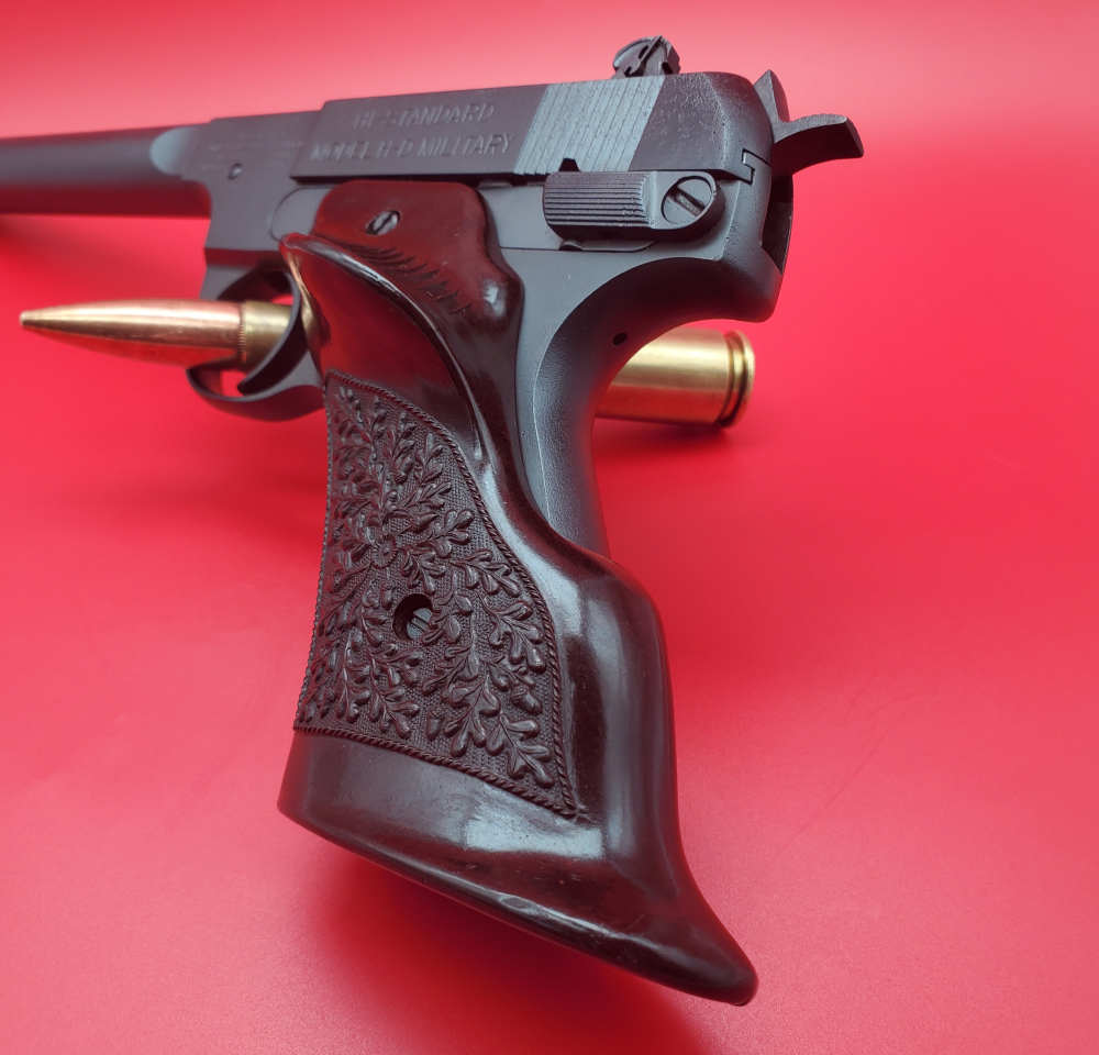 Vintage High Standard H-D Military .22LR – Refinished – Fair-img-8