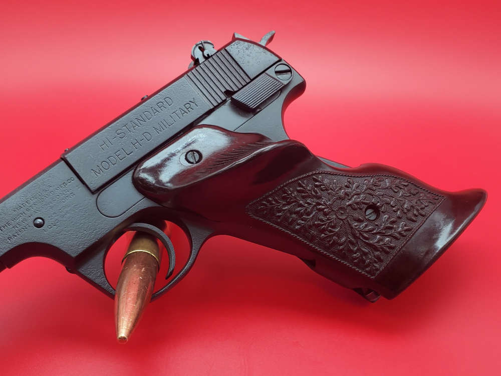 Vintage High Standard H-D Military .22LR – Refinished – Fair-img-6