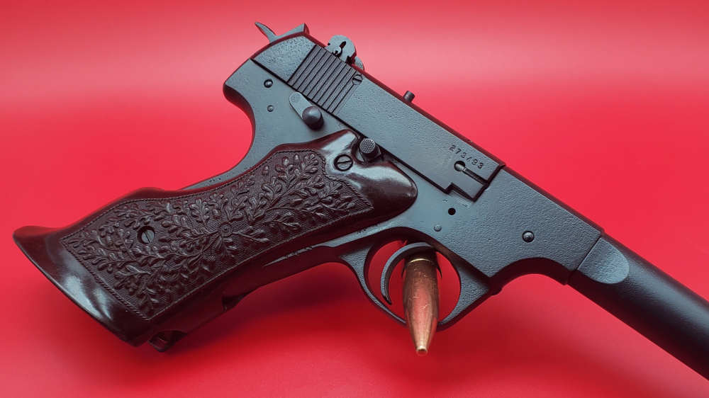 Vintage High Standard H-D Military .22LR – Refinished – Fair-img-14