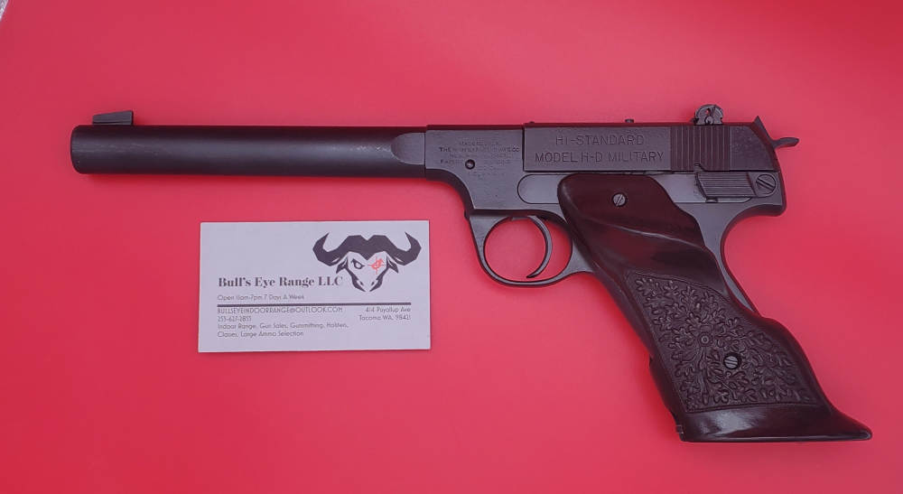 Vintage High Standard H-D Military .22LR – Refinished – Fair-img-1