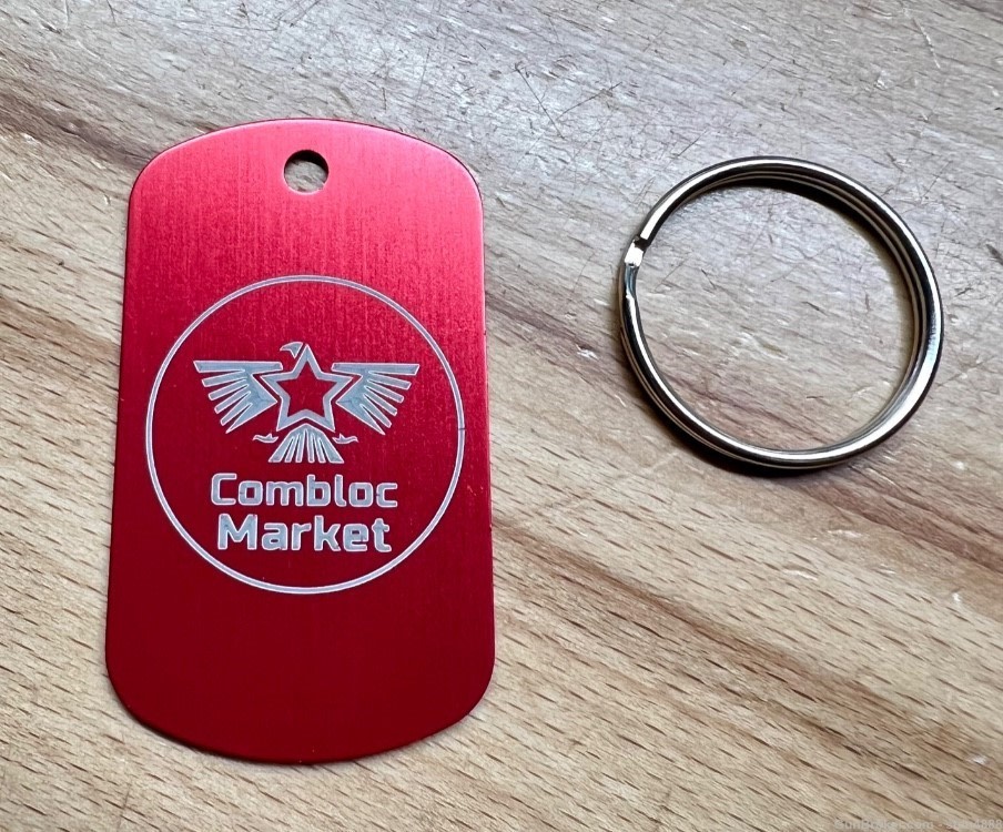Combloc Marketplace Dog Tag Key Chain AK-47 AKM AK -img-2