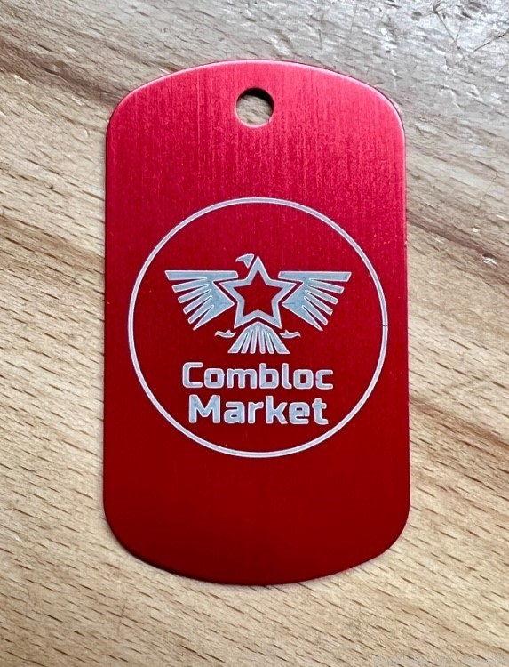 Combloc Marketplace Dog Tag Key Chain AK-47 AKM AK -img-1