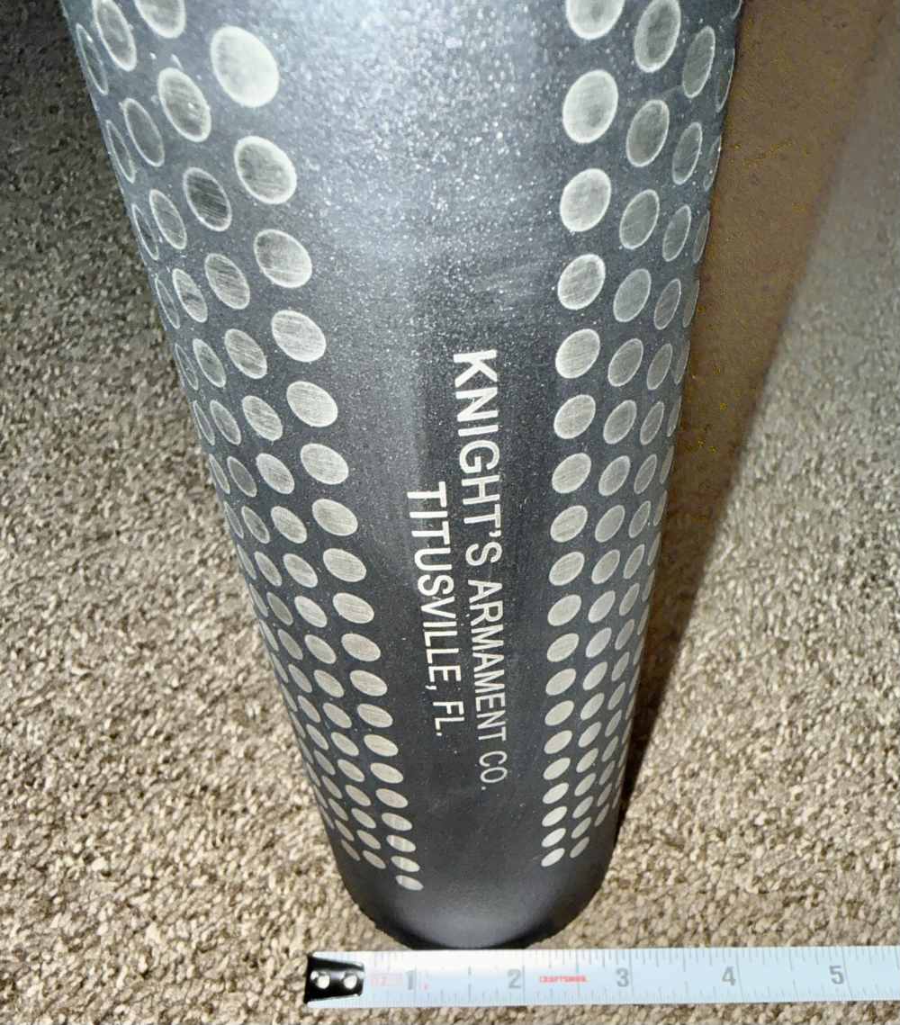 KNIGHTS ARMAMENT KAC QDSS NT4 SILENCER/SUPPRESSOR SHAPED WATER BOTTLE SR15-img-15