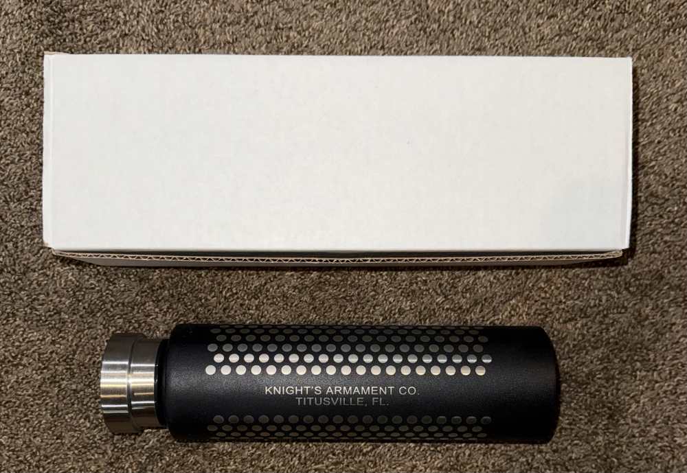 KNIGHTS ARMAMENT KAC QDSS NT4 SILENCER/SUPPRESSOR SHAPED WATER BOTTLE SR15-img-0