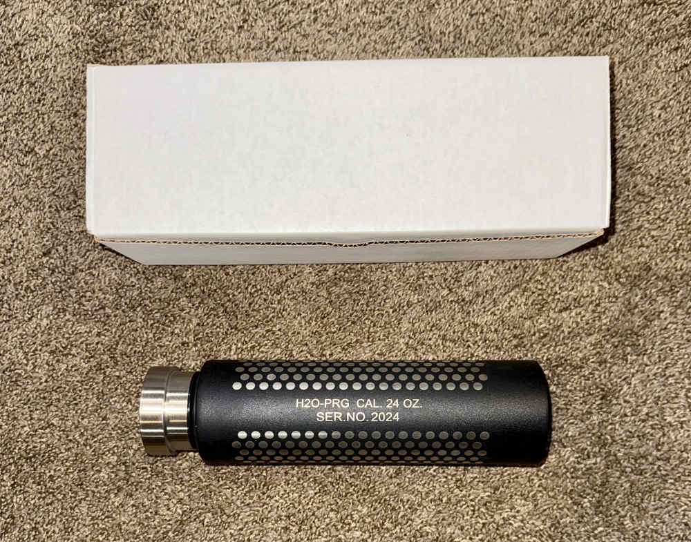 KNIGHTS ARMAMENT KAC QDSS NT4 SILENCER/SUPPRESSOR SHAPED WATER BOTTLE SR15-img-1