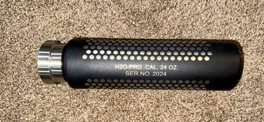 KNIGHTS ARMAMENT KAC QDSS NT4 SILENCER/SUPPRESSOR SHAPED WATER BOTTLE SR15-img-8