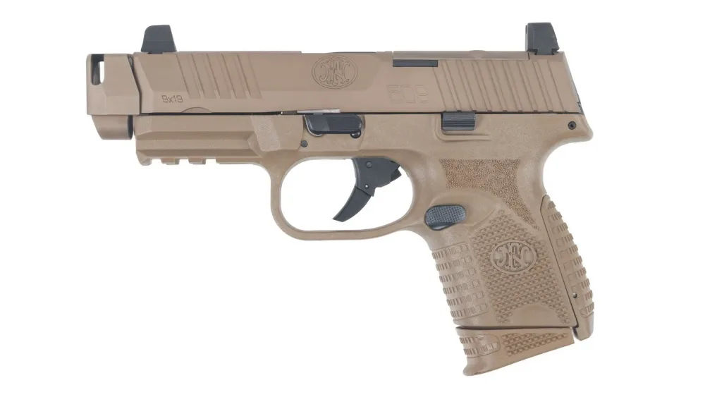 FN USA FN 509C MRD Compensated Pistol 9mm - FDE-img-0