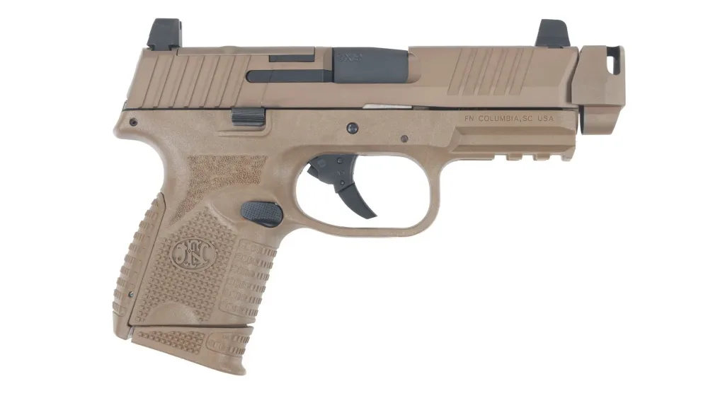 FN USA FN 509C MRD Compensated Pistol 9mm - FDE-img-1
