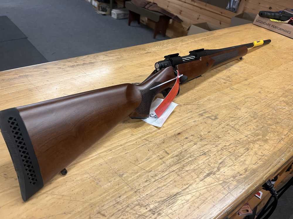 Mossberg Patriot 243 Wood Stock, New In Box-img-0