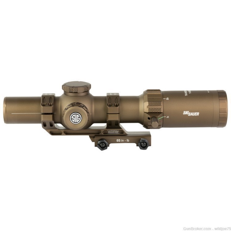 Sig Sauer, Tango MSR, Rifle Scope, 1-10X26, BDC10 Illuminated Reticle-img-2