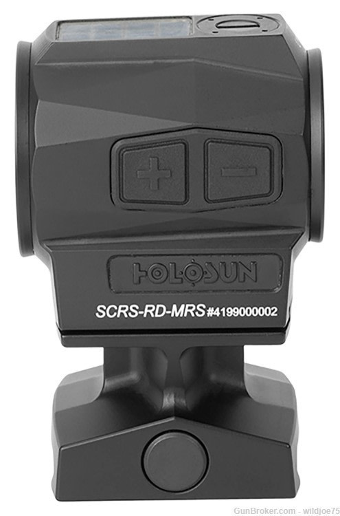 Holosun SCRSRDMRS SCRS RD MRS Black Anodize 1 X 20mm 2 MOA Red Dot/65 MOA -img-2
