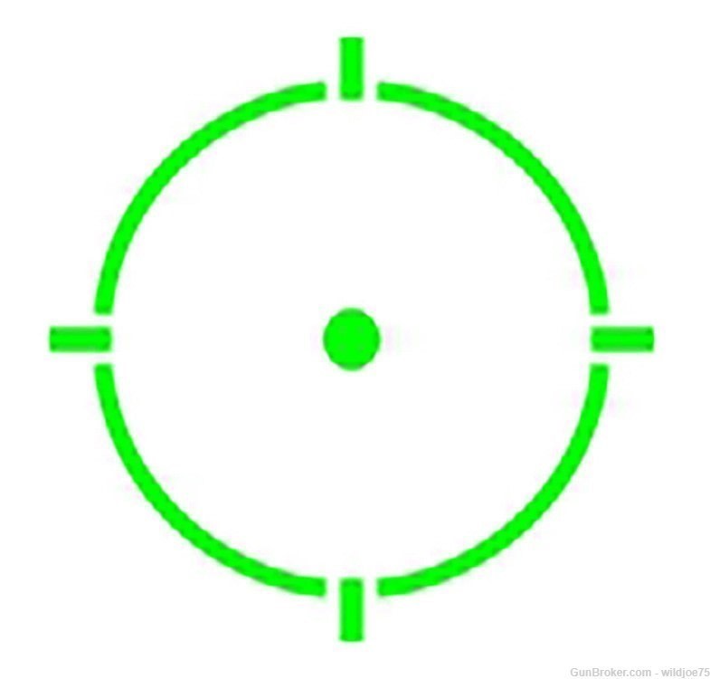 Holosun SCRSGRMRS SCRS GR MRS 1 x 20mm 2 MOA Green Dot/65 MOA -img-2