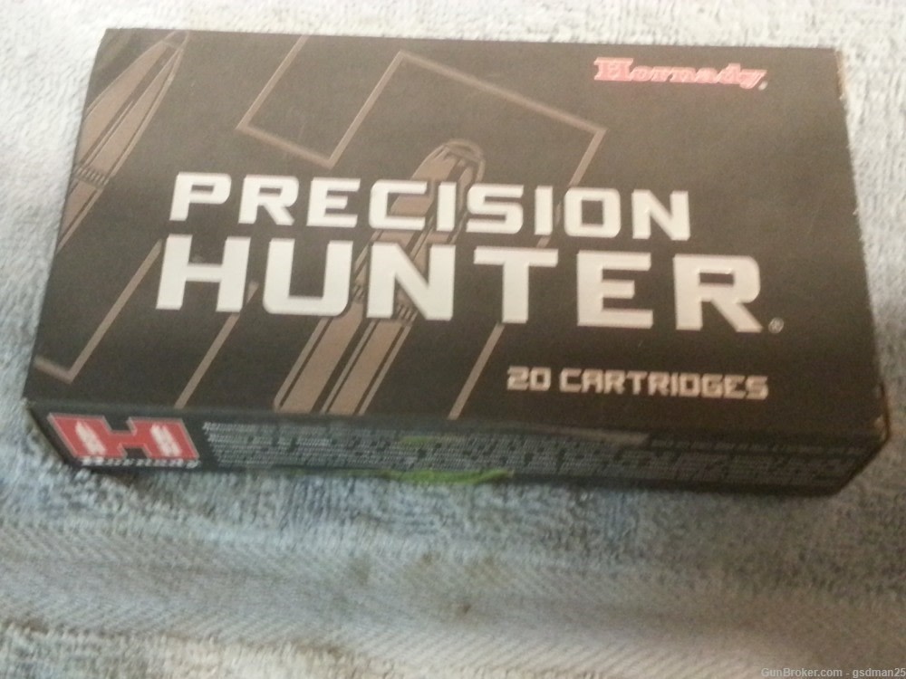 Hornady Precision Hunter 6.5 Creedmoor 143 Grain ELD  Box of 20 -img-1
