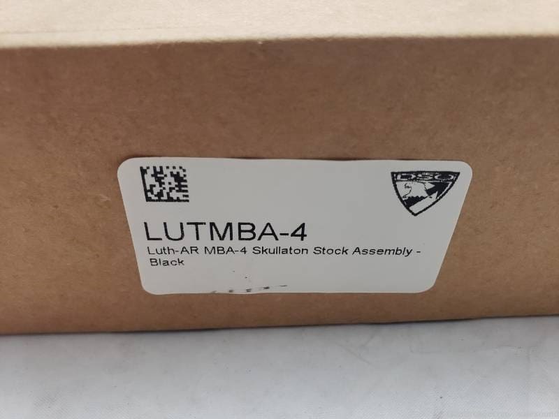 Luth-AR MBA-4 Skullaton AR-15 rifle stock, black-img-2