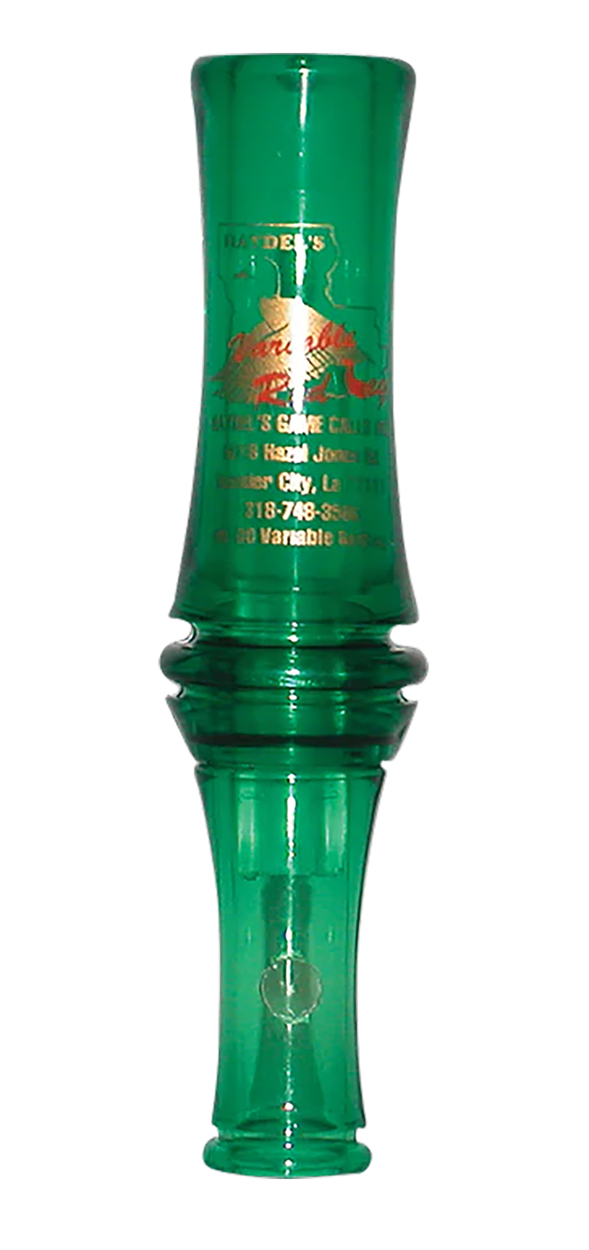 Haydels Game Calls VR00 Redleg Mallard Variable Tone Open Double Reed Sound-img-0