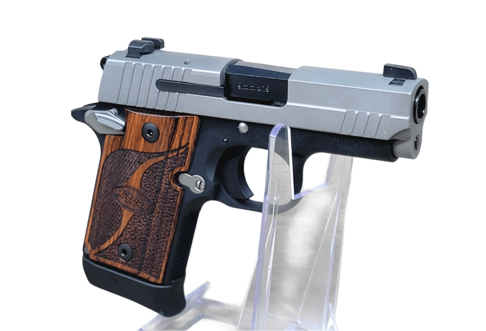 SIG SAUER P938 TWO-TONE 9MM 7+1 NS AMBI (2 FREE MAGS)-img-2