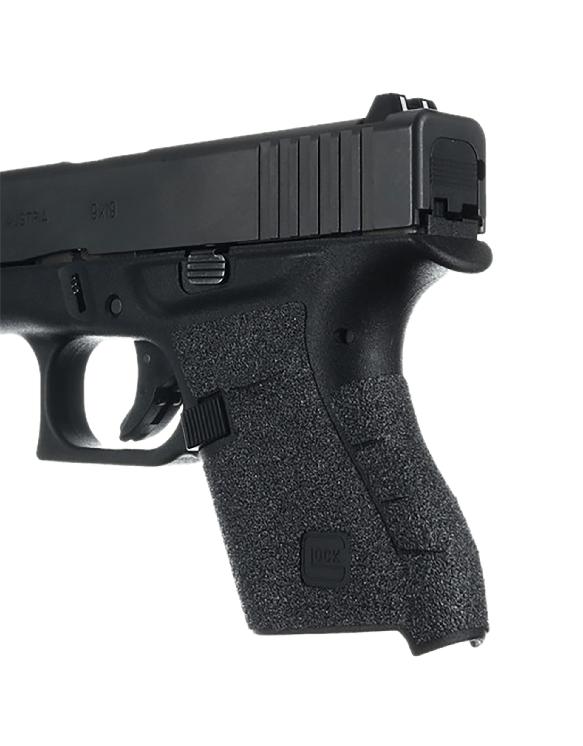 Talon Grips 108G Adhesive Compatible w/Glock 42, Black Textured Granulate-img-0