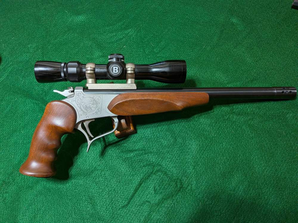 Thompson/Center Contender Super 14 Pistol - .223 Rem, Stainless/Walnut-img-0
