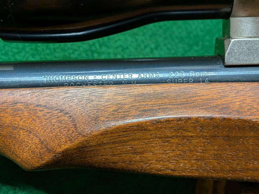 Thompson/Center Contender Super 14 Pistol - .223 Rem, Stainless/Walnut-img-5