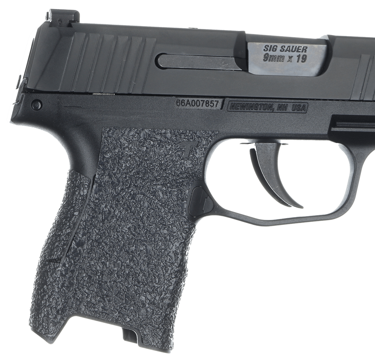 Talon Grips 001R Adhesive Textured Black Rubber for Sig Compact P320, P250-img-0