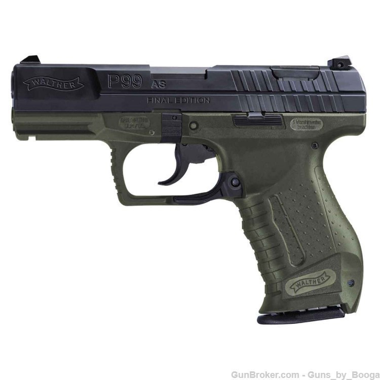 Walther P99 AS Final Edition Handgun 9mm 15+1 2 Mags 4" Barrel  2874172-img-0