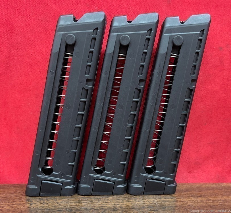 3 Sig Sauer P322 .22 LR 20rd Black Polymer Magazines mags-img-3