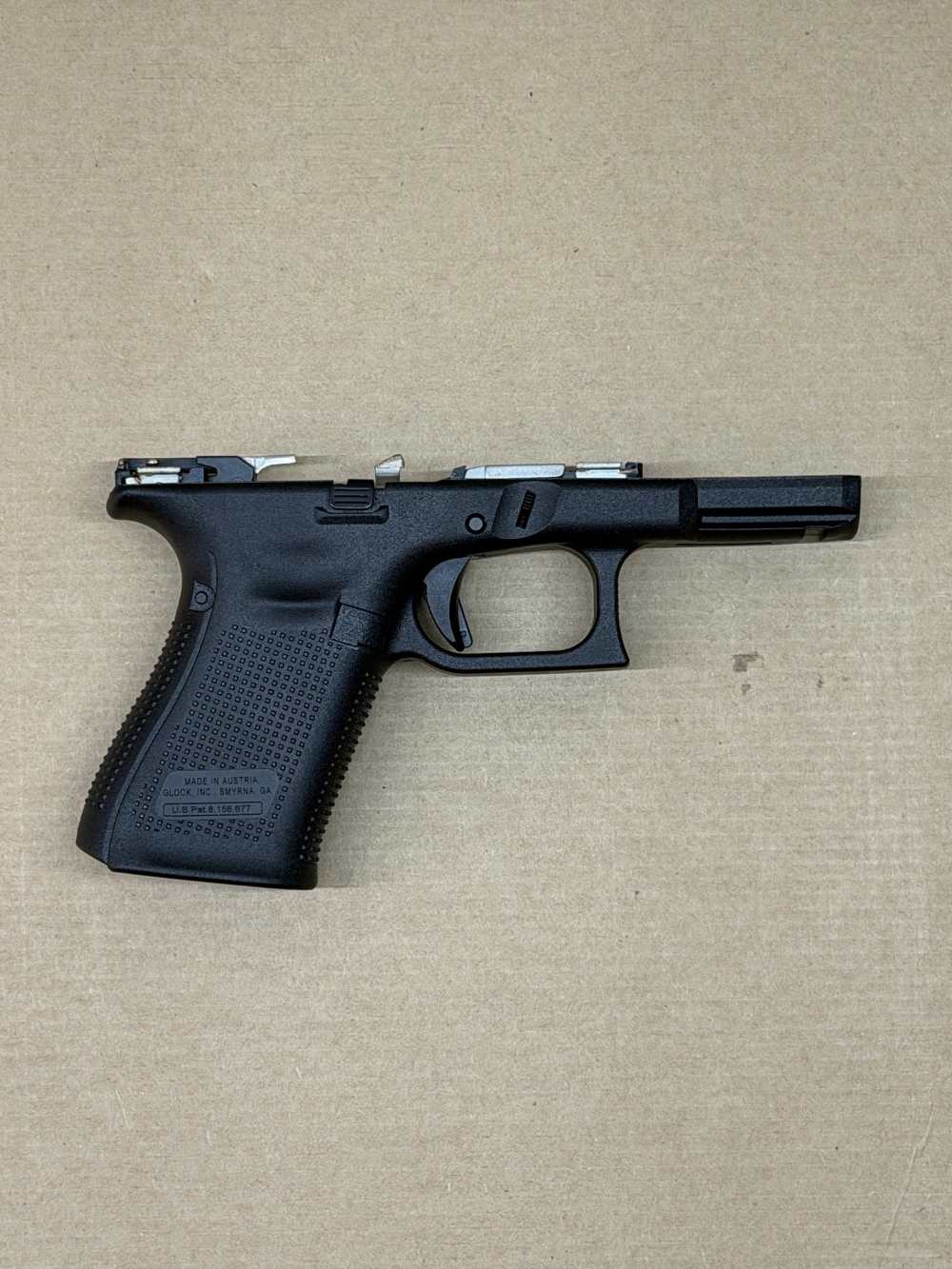 Glock 19V Gen V OEM Factory Lower Frame – Factory Parts NEW GLPV1950201 -TM-img-1