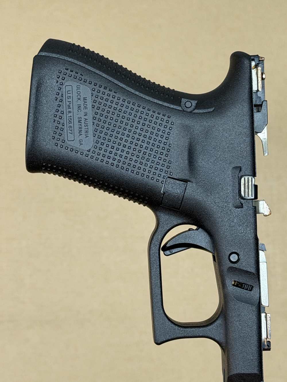 Glock 19V Gen V OEM Factory Lower Frame – Factory Parts NEW GLPV1950201 -TM-img-5