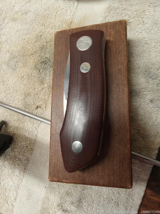 Colt Barry Wood U1050 Tuck-A-Way Knife & Box-img-1