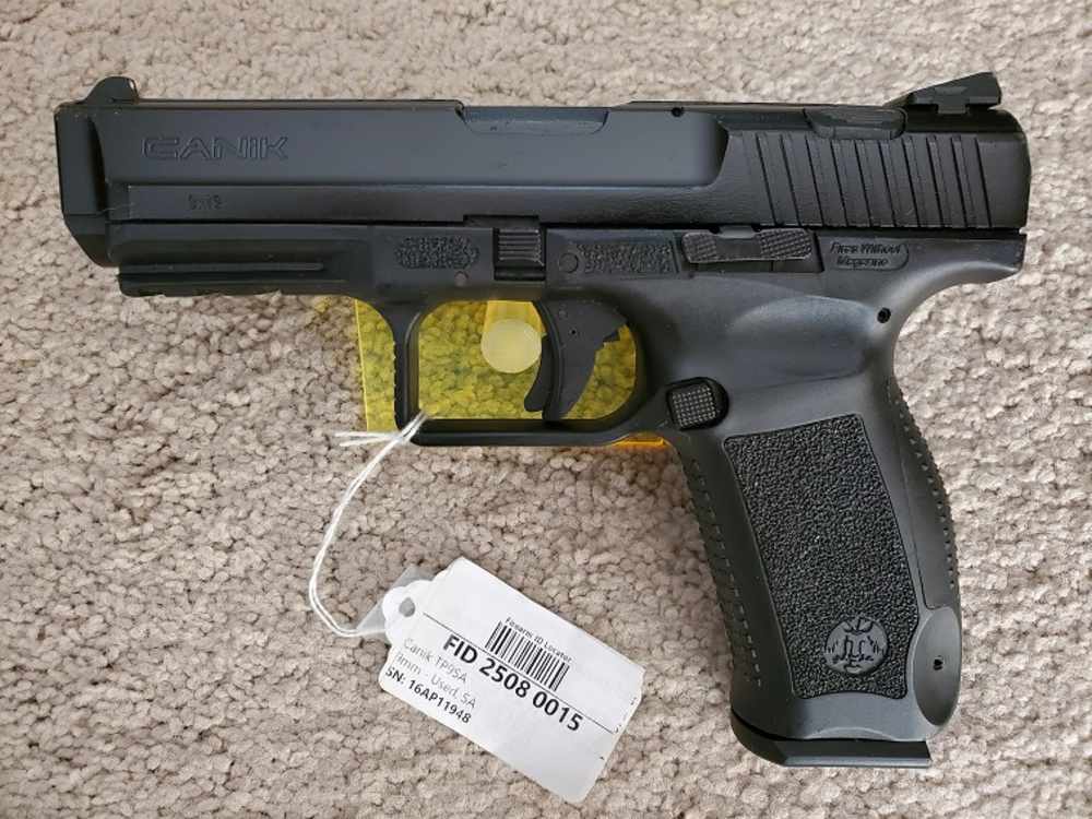 Canik TP9SA, Black, 18rd, Used-img-0