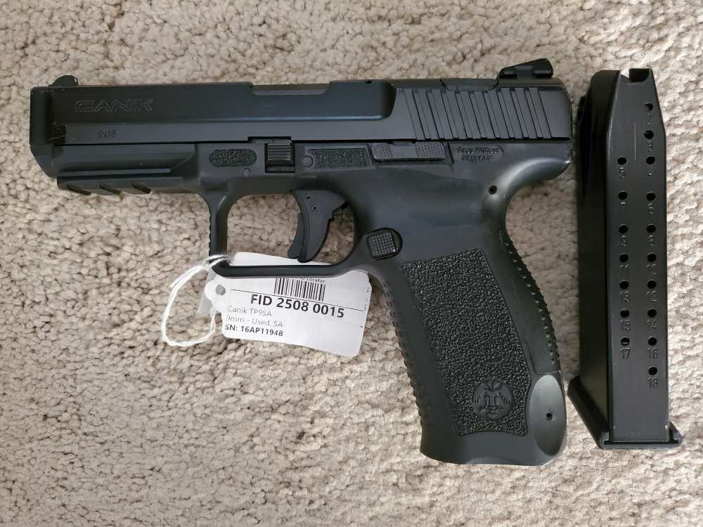 Canik TP9SA, Black, 18rd, Used-img-11