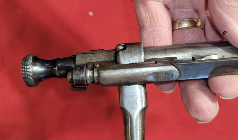 US model 1898 Krag bolt altered for scope parts-img-2