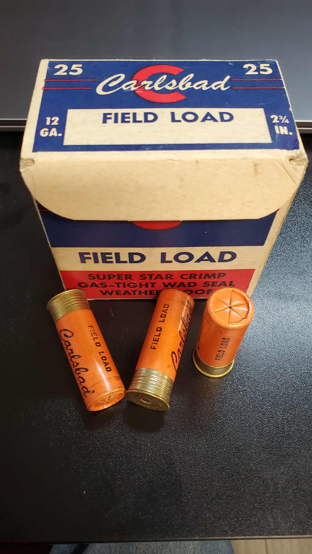 Carlsbad Field Load Shotshells – 12 Gauge – Full Box (25 Rounds)-img-1