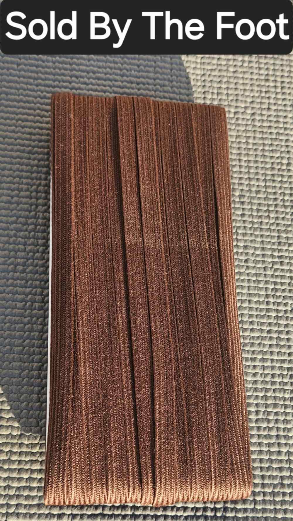 Dark Brown 10mm Imported Genuine Japanese Cotton Ito Sold By The Foot-img-0