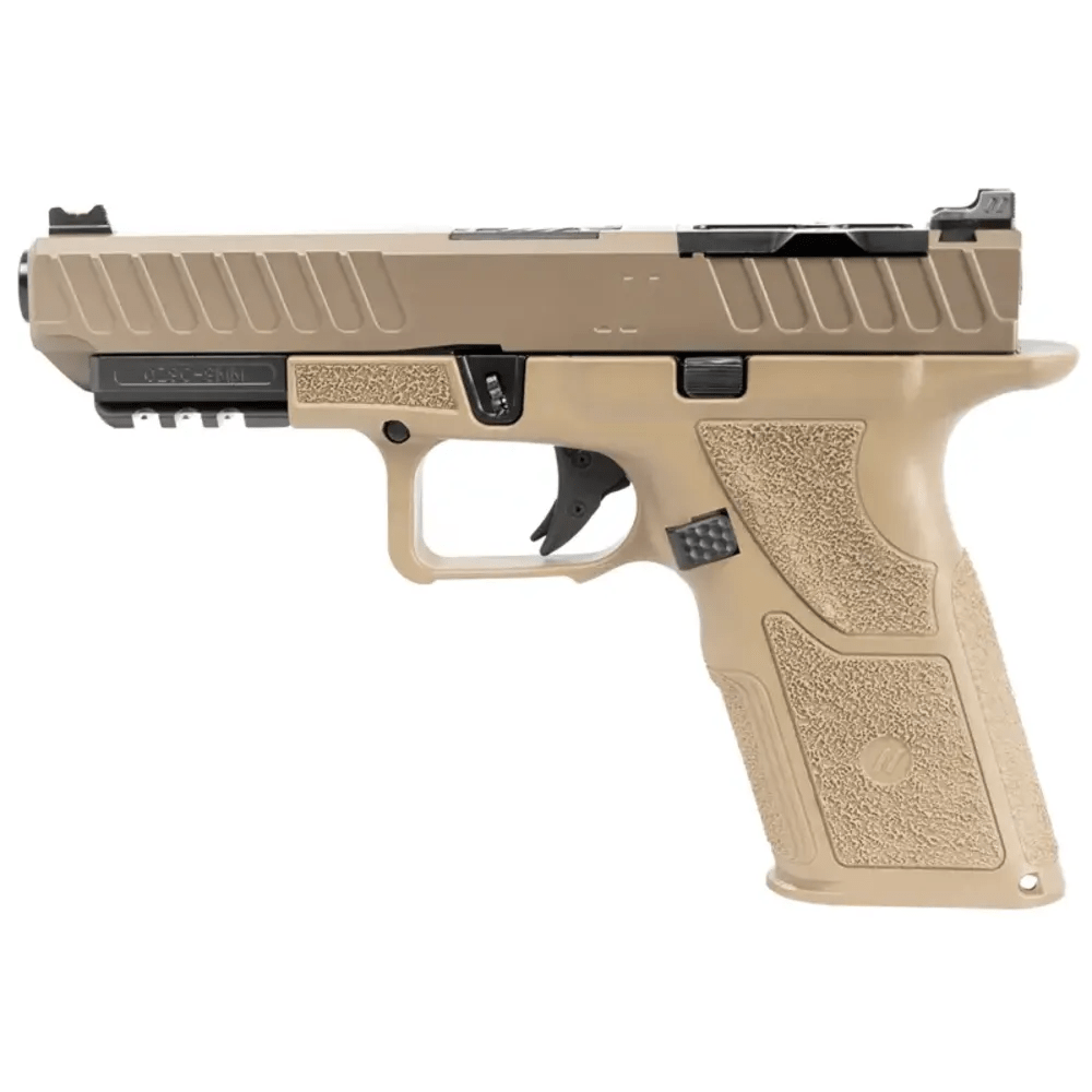Clearacne! ZEV Technologies OZ9 V2 Combat — 9mm FDE | Full Size X Grip-img-1