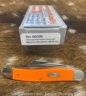CASE ORANGE SYNTHETIC SMOOTH MEDIUM STOCKMAN-img-1