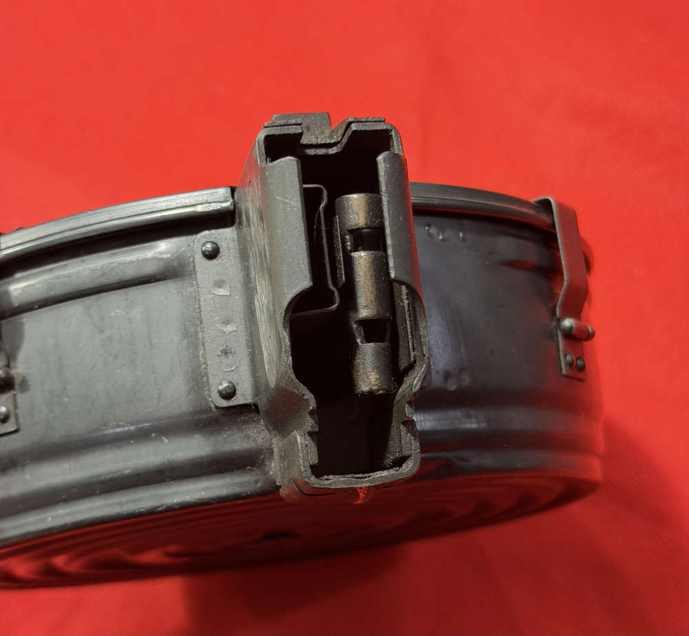 Vintage NOS Chinese China AK-47 100 Round Drum Magazine 7.62x39-img-3