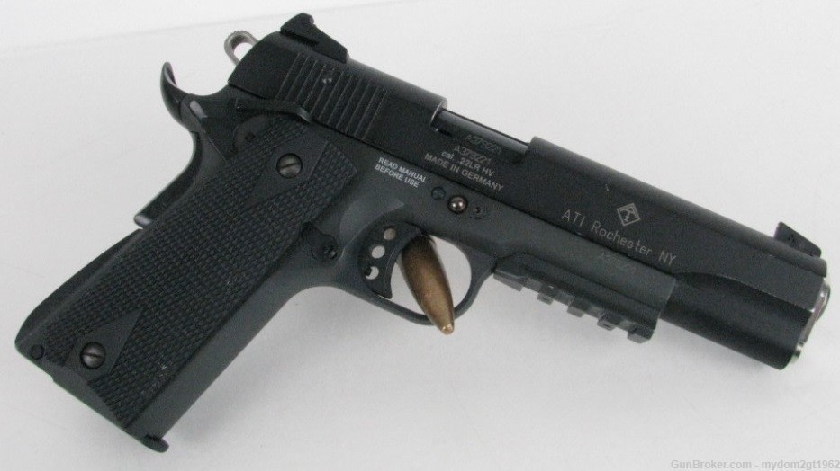 ATI/GSG German Sports Night Sights 1911 .22LR 5" Black with Bonus ...-img-2