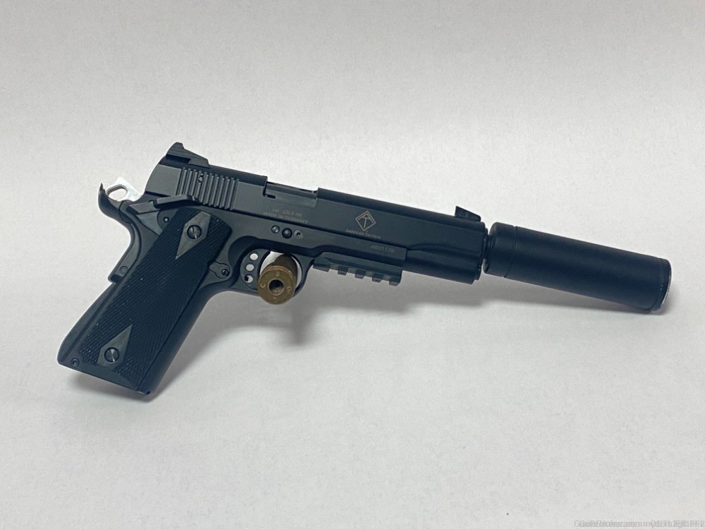 ATI/GSG German Sports Night Sights 1911 .22LR 5" Black with Bonus ...-img-5