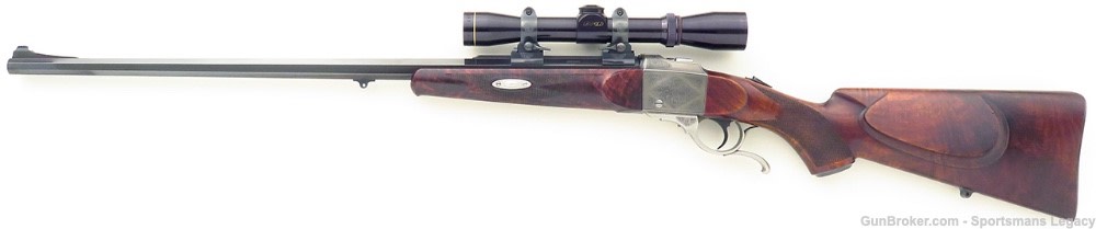 Custom Ruger No. 3 .222 Remington, 1991, Dubber, Madole, octagon, layaway-img-1