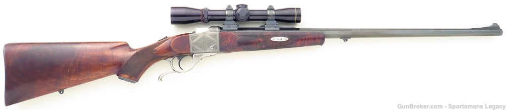 Custom Ruger No. 3 .222 Remington, 1991, Dubber, Madole, octagon, layaway-img-0