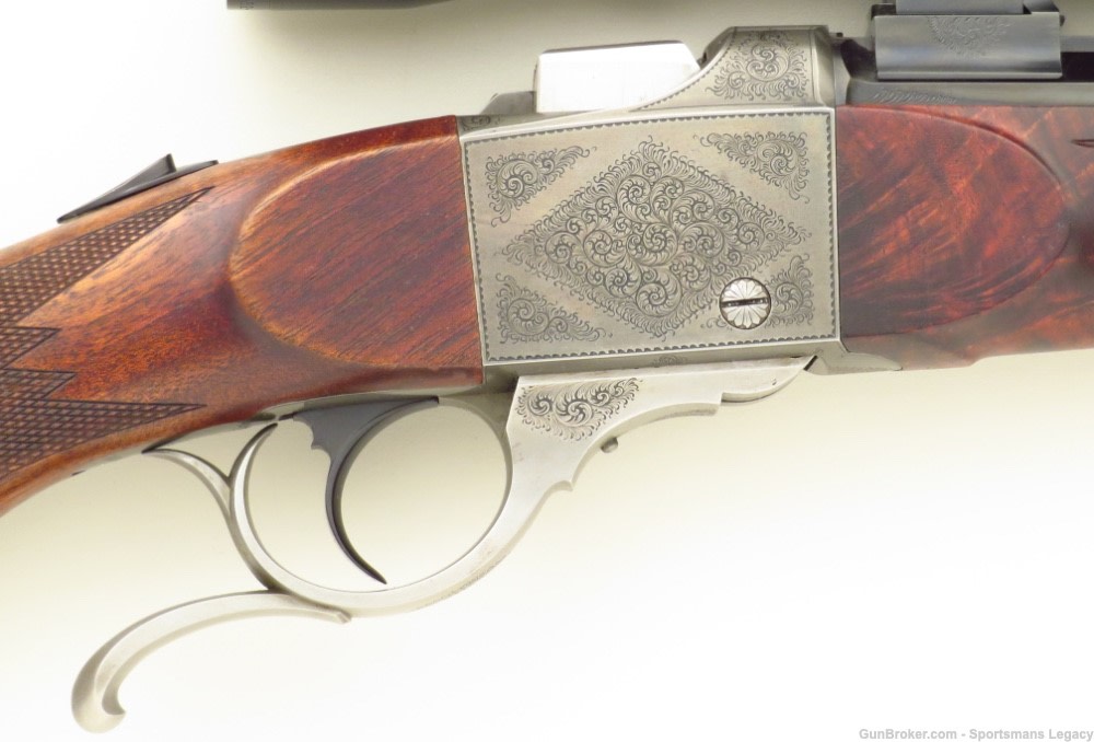Custom Ruger No. 3 .222 Remington, 1991, Dubber, Madole, octagon, layaway-img-4