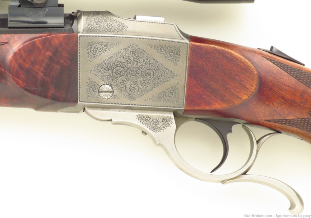 Custom Ruger No. 3 .222 Remington, 1991, Dubber, Madole, octagon, layaway-img-5
